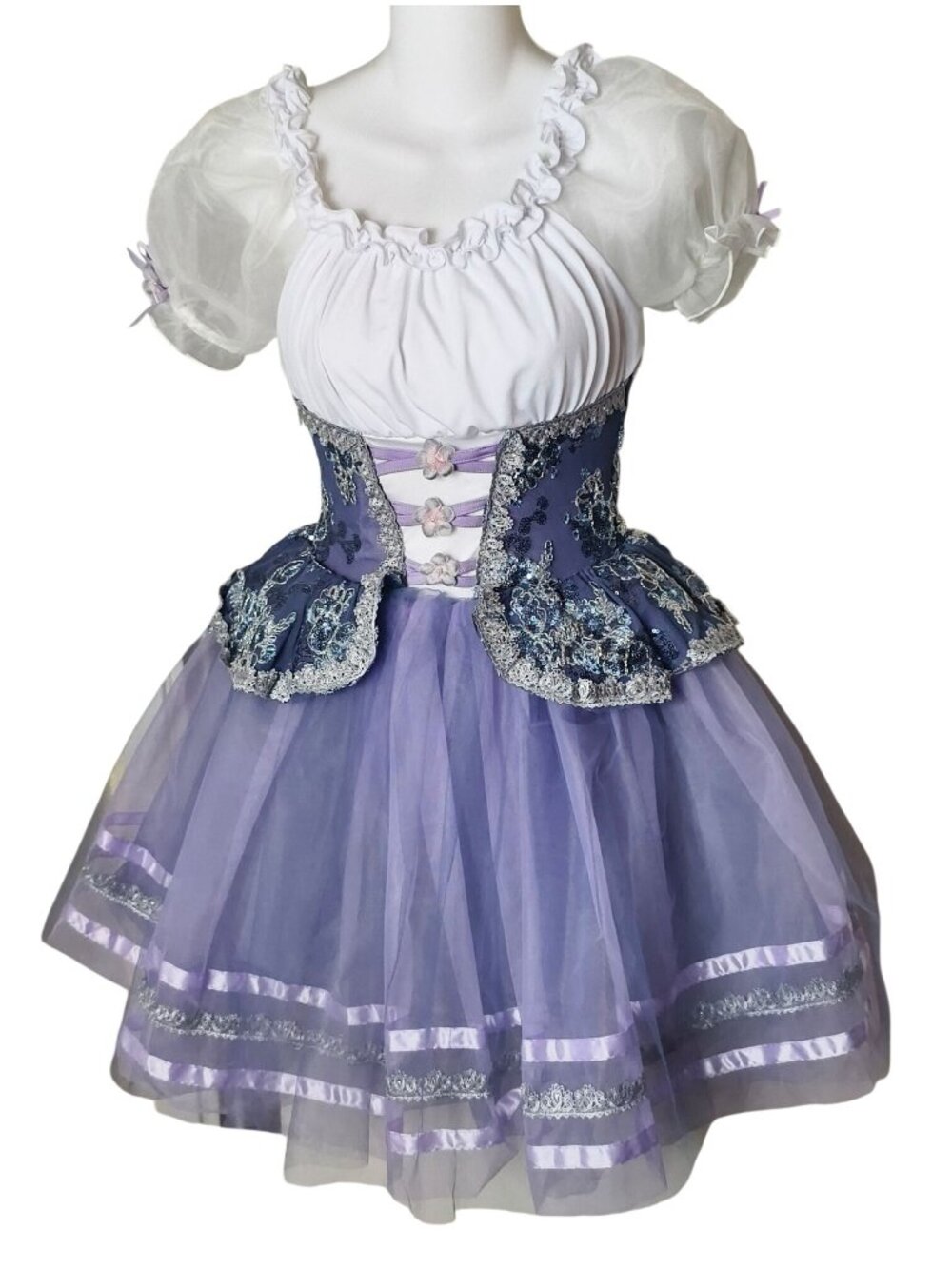 Weissman Dance Costume Girls L Elegant Halloween Ballet Tutu Leotard Dress Recit